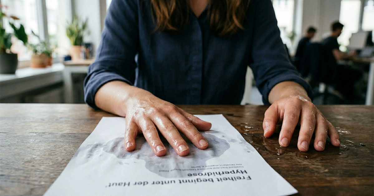 Stopper la transpiration excessive : traitement moderne de l’hyperhidrose à Berlin