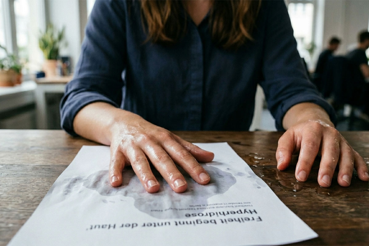 Palmar hyperhidrosis