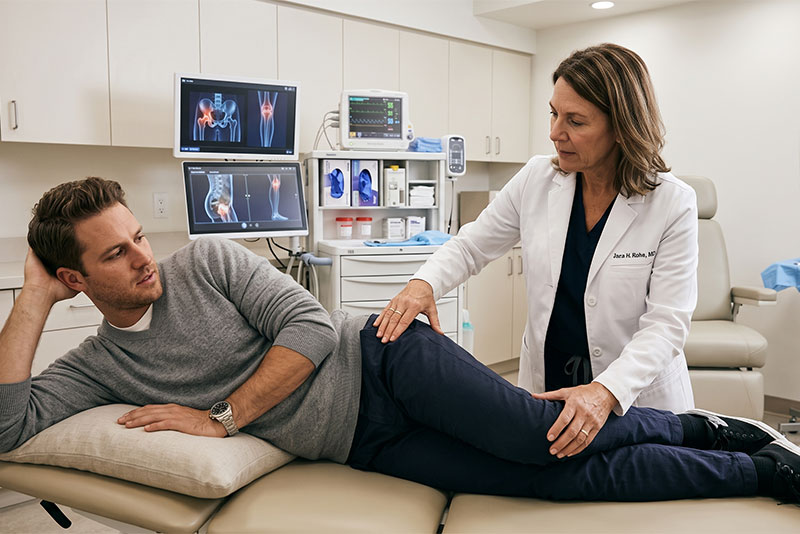 Zentrum für Wirbelsäulenmedizin und Orthopädie 8 Knie- & Hüftschmerzen bei Arthrose